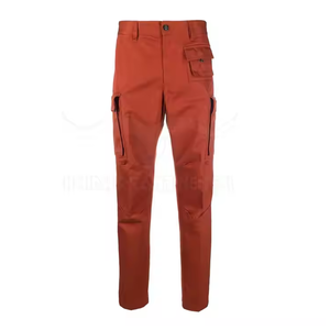 Pantalon Cargo léger multi-poches couleur unie pantalon Cargo à séchage rapide pour adulte taille Cargo pantalon pour hommes - Product Image 3