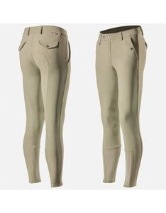 กางเกงขี่ม้าผ้าสแปนเด็กซ์โลโก้แบบยืดหยุ่นสำหรับขี่ม้าปรับแต่งได้ตามต้องการ - Product Image 2