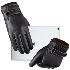 OEM Wholesale High Quality Leather Safety <b>Gloves</b> Premium Breathable Eco-Friendly <b>Touchscreen</b> Outdoor Sports <b>Gloves</b> - Product Image 4