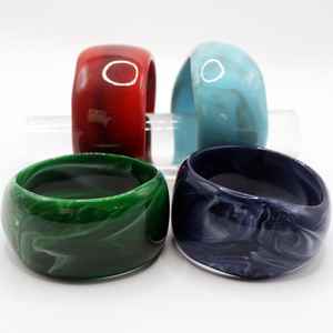 กำไลยางเรซินแฟชั่นสำหรับผู้หญิงที่มีการออกแบบที่ไม่ซ้ำใครกำไลรูปทรงเรขาคณิต - Product Image 6