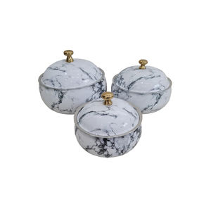 Lujoso Servidor de alimentos de acero inoxidable con aislamiento de doble pared Diseño clásico Cazuelas calientes para servicio de catering de buffet - Product Image 5