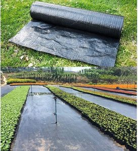 <span class=keywords><strong>Traitement</strong></span> UV Agriculture Tissu de jardin tissé tapis <span class=keywords><strong>anti</strong></span>-mauvaises herbes contrôle des mauvaises herbes tissu de paysage de couverture du sol - Product Image 4
