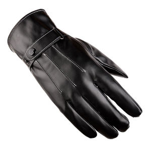 Nouveaux gants en cuir tendance pour hommes et femmes, chauds et confortables pour l'hiver, vêtements de sport de plein air, gants de dernière génération à doigts entiers - Product Image 1