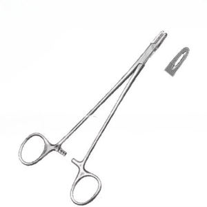 ที่ใส่เข็มสำหรับผ่าตัดทำจากสเตนเลสสตีลจากเยอรมันขนาด18ซม. - Product Image 1