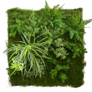 Decoración de pared por encargo Pieza de <span class=keywords><strong>seto</strong></span> de boj Valla verde <span class=keywords><strong>artificial</strong></span> Panel de hierba Pared Vertical Jardín Pared verde - Product Image 5
