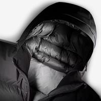 Manteau d'hiver matelassé pour homme de haute qualité, décontracté, avec col montant, fermeture éclair, grande taille, imperméable, coupe-vent et respirant
