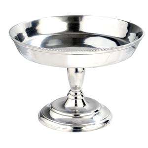 Support à gâteau en métal au design attrayant et tendance pour fête de fiançailles, avec dessus en émail blanc arrondi, pour la décoration de gâteaux - Product Image 6