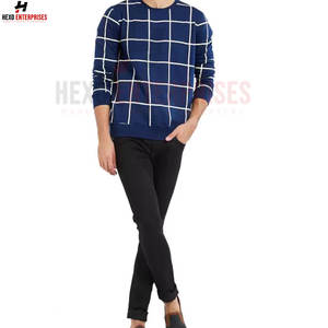 Sweat-shirt à col rond en coton organique épais de luxe avec logo personnalisé en polaire surdimensionnée vierge pour l'hiver Sweat-shirt de haute qualité - Product Image 5