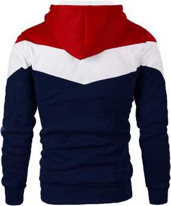 2025 hombres Casual moda Joker sublimación pulóver Sudadera con capucha mejor calidad divertido de gran tamaño transpirable diseño sólido patrón OEM - Product Image 2