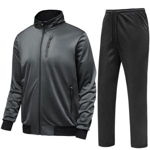 Customized <b>Men's</b> Sweatshirt Sweatpants Heavyweight Blank Oversized Long Sleeves 2 Piece Set Outdoor Sports Wear Jogger Sets - Product Image 3