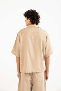 Custom <b>Men's</b> 100% Cotton Breathable Summer High Quality Casual Button Sweatshirt <b>Sets</b> <b>and</b> <b>Shorts</b> Pants Sportswear <b>Set</b> - Product Image 6