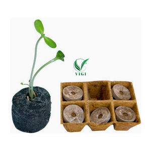 Disques de culture écologiques en fibre de coco pour application de plateau de pépinière de graines Quantité en vrac disponible d'exportation du Vietnam - Product Image 3