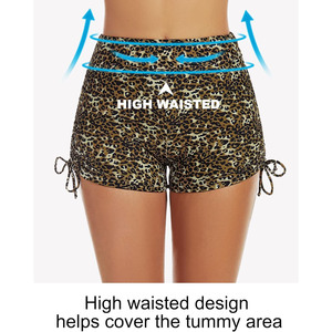 Tummy Control <b>Tankini</b> Plus Size <b>S</b>-8XL Swimsuits High Waisted Two Piece Swimsuits Set Modest Boyshort Swimwear Swimsuit <b>Women</b> - Product Image 2