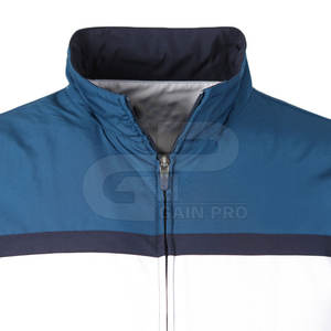 ชุดวอร์มเข้ารูปสำหรับผู้ชายชุดฝึกมีซิปสวมใส่สบาย - Product Image 5