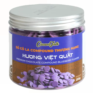Chocolate Compuesto Profesional Cacao Talk TNH29, Venta al por Mayor, OEM/ODM, HALAL, Sabor Arándano, Forma de Botón Sólido, Suministros para Repostería, 12 - Product Image 1