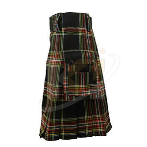 Nouveau Style sur mesure hommes tartan kilts couleur unie hommes Tartan Kilts à vendre fabriqué au Pakistan hommes Tartan Kilts - Product Image 4