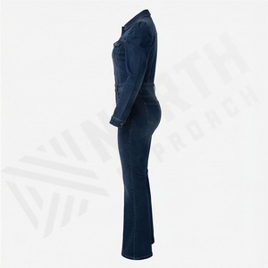 Traje Casual de Verano de Dos Piezas para Mujer, Sin Mangas, de Mezclilla Personalizada de Alta Calidad, Secado Rápido, Transpirable, a la Moda, en Oferta Online, Uso Razonable - Product Image 3