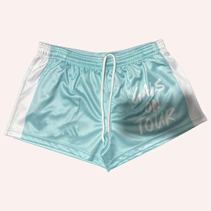 Shorts de football personnalisables pour hommes et femmes, taille élastique, 100 % polyester respirant, haute qualité, écologiques, grandes tailles, avec logo personnalisé - Product Image 6