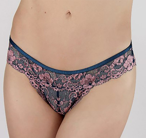 Women's <b>High</b> Quality Knitted 100% Polyester <b>Thongs</b> Underwear Custom Design OEM Service From BD Suppliers - Product Image 1