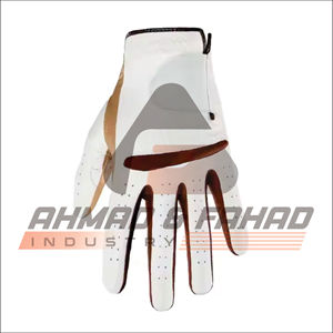 Guantes de golf deportivos Premium para hombre 100% Real Cabretta cuero de larga duración transpirable antideslizante opciones de Color personalizado más nuevo - Product Image 2