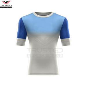 ชุดฟิตเนสแขนยาวสำหรับผู้ชายชุดแรชการ์ดแบบระบายอากาศได้ดีขนาดออกแบบได้ตามต้องการ - Product Image 2