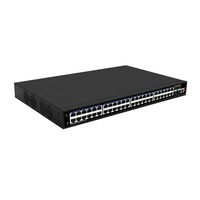Conmutador SFP 48 puertos Gigabit L3 conmutador Ethernet gestionado nueva fábrica OEM 10G Stock Lan sin alimentación Ubntnano Switch 4 puertos