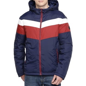 เสื้อโค้ทขนเป็ดกันน้ำสำหรับผู้ชายเสื้อโค้ทแฟชั่นฤดูหนาวขนาดใหญ่มีซิปคอตั้งโค้งมีเอกลักษณ์กันน้ำออกแบบได้ตามต้องการ - Product Image 1