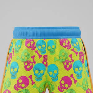 Pantalones Cortos Deportivos de Malla Sublimada para Hombre con Tecnología de Gestión de la Humedad para una Comodidad Fresca y Seca Durante el Deporte - Product Image 5