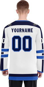 เสื้อทีมฮ็อกกี้น้ำแข็งโพลีเอสเตอร์100% ทนทานน้ำหนักเบาชื่อทีมแห้งเร็ว - Product Image 6