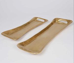 Bandeja de servicio de aluminio metálico fuerte y duradera perfecta para restaurantes hoteles servicios de catering - Product Image 5