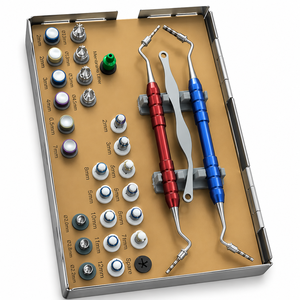 Kit Maestro de Implantes Dentales para Levantamiento y Aumento de Seno, Instrumentos Completos con Manual para Procedimientos Sinofaríngeos Seguros y Precisos - Product Image 1