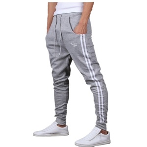 Pantalon de survêtement formel pour homme personnalisé, 100% coton, anti-froissement, respirant, écologique, fermeture à cordon, lavage foncé, automne - Product Image 1