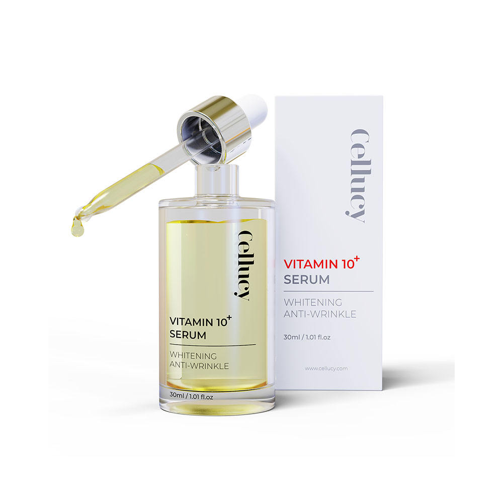[cellucy] Korean Best Selling Beauty Cosmetic Skin Care Serum Anti-wrinkle,Whitening,Moisture,Soothing Vitamin Ten Plus Serum 