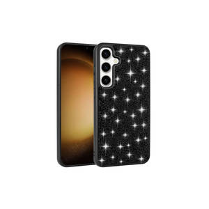 Étui de protection élégant en silicone brillant avec strass et diamants pour Samsung Galaxy S24 Plus – Coque de téléphone INS tendance - Product Image 3