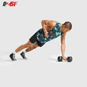 Camiseta Deportiva de Verano para Hombre, Nueva, Moderna, de Marca, Informal, de Poliéster/Algodón, de Secado Rápido, Transpirable y Ecológica, al por Mayor - Product Image 4