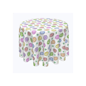 Latest Design Customized Embroidered 100% Pure Cotton <b>Wedding</b> Party <b>Tablecloths</b> Indian Exporter - Product Image 3