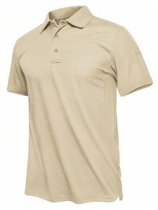 Transpirable al por mayor 100% algodón hombres polos uniforme bordado impresión liso en blanco Casual Golf Polo camisa logotipo personalizado - Product Image 6