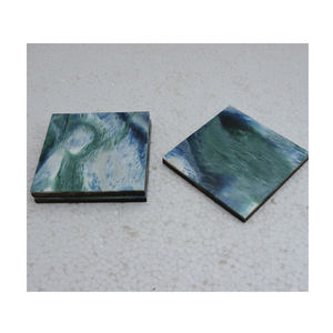 Ensemble de sous-verres de renard en bois personnalisés les plus populaires animaux des bois rustiques en bois sculptés à la main thé café chez Star Crafts Inde - Product Image 1