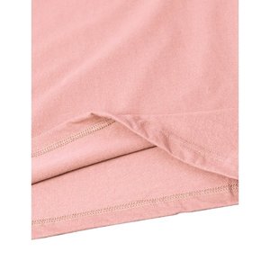 T-shirt en coton pour hommes de haute qualité pour l'été haut basique décontracté à col rond avec motif haut classique tricoté lavé - Product Image 5