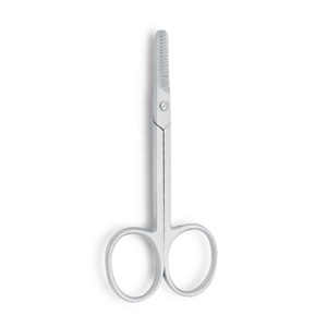 Nouvelles Ciseaux à Sourcils en Acier Inoxydable Finition Satinée, Coupe-Précision, Petites Cisailles pour Droitiers, Soins Personnels pour Femmes - Product Image 3