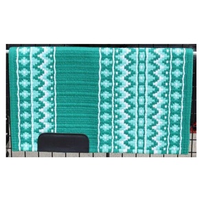 Almohadilla de sillín occidental de gran tamaño diseñada para espectáculos de caballos, rodeos y clases de cabestro para suministro mundial desde la India - Product Image 1