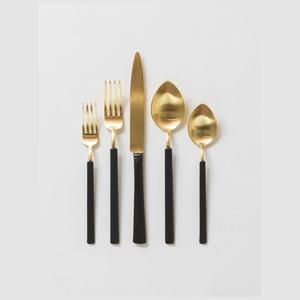 Best Design Set de couverts en acier inoxydable Set cuillère et fourchette avec manche en bois pour les événements de mariage - Product Image 4