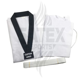 Tenues d'arts martiaux de Taekwondo personnalisées avec logo respirant, 100% coton, haute qualité, unisexe, pour adultes, entraînement - Product Image 6
