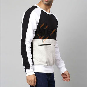 Sudaderas con Capucha Unisex de Invierno, Diseño Personalizado Bordado, Sudaderas de Felpa de Algodón con Cuello Redondo, Patrón Liso, Cantidad al por Mayor - Product Image 4