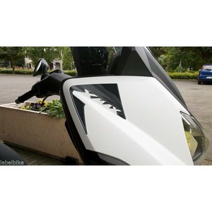 2 pezzi adesivi di protezione angolare in Gel 3D compatibili con Yamaha XMAX 400 2013-2016 accessori moto - Product Image 2