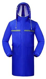 TOP vente hommes filles imperméable coupe-vent respirant léger combinaison de pluie vêtements de travail d'hiver durables manteau de sécurité haute visibilité pour - Product Image 4