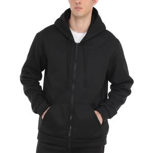 2025 hommes classique décontracté fermeture éclair vestes manteaux Hip Hop Streetwear polaire Zip sweats à capuche course sport hiver imprimé en gros - Product Image 6