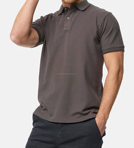 Hombres Polos Logotipo Personalizado Impreso Alta Calidad Lujo Hombres Camisa Polo Ropa Deportiva Manga Corta 100% Poliéster Algodón - Product Image 2