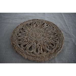High on Demand <b>Table</b> <b>Mat</b> Export Selling Handmade Jute <b>Table</b> <b>Mat</b> Available in Size 35cms dia from Indian Exporter - Product Image 3