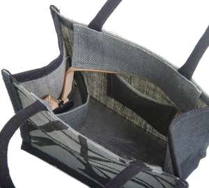 Handmade Natural <b>Jute</b> Canvas Tote Bags With Rope Handles Customize Shape Heavy Quality <b>Sacks</b> Latest Prices Grocery Use Bags - Product Image 3